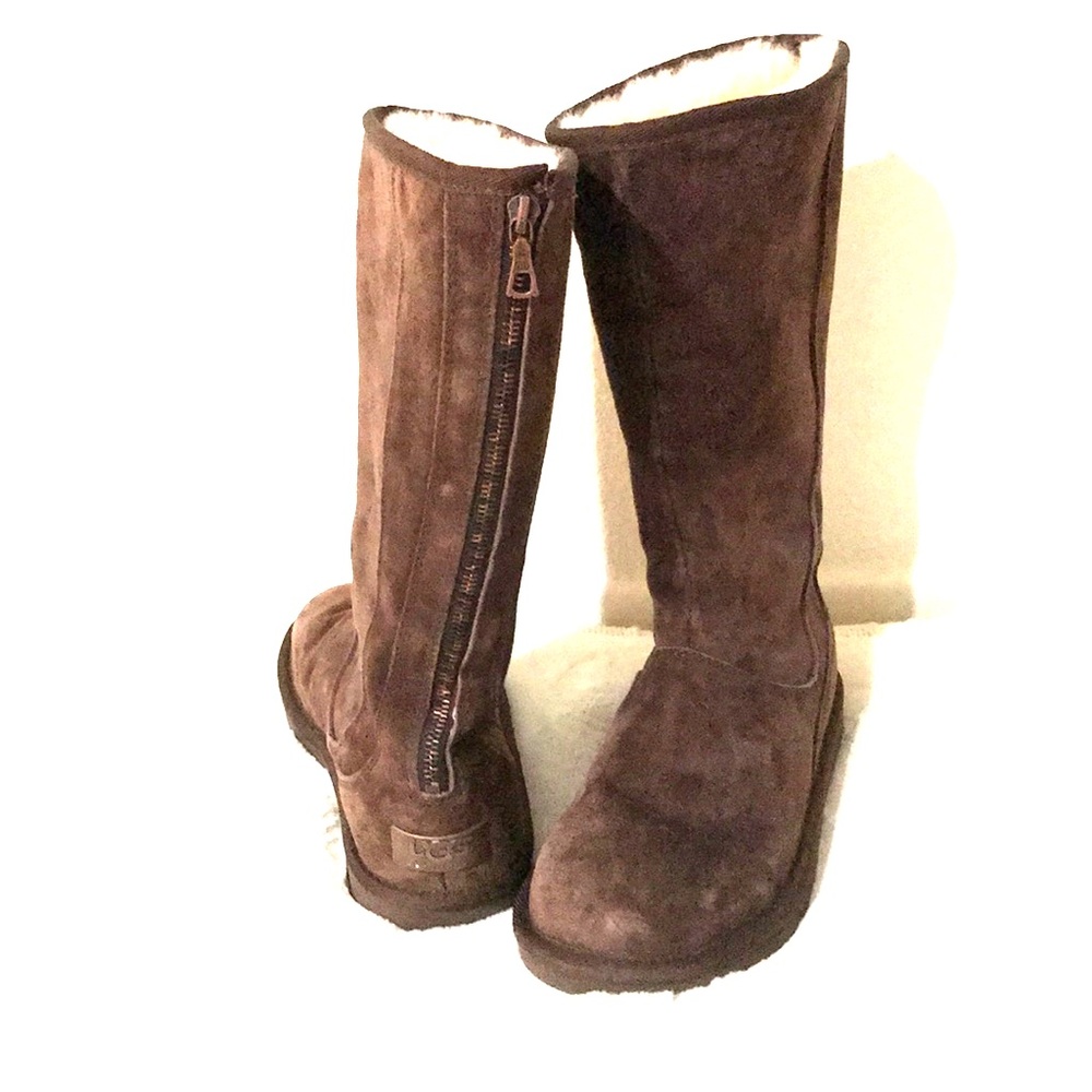 UGG Tall Brown Suede Boots